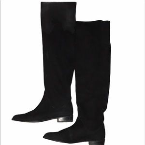Stuart Weitzman Suede OTK Boots